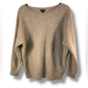 Ann Taylor ribbed Boat neck/ crewneck sweater